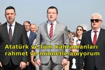   Balcıoğlu, 19 Mayıs Töreni’ne katıldı   